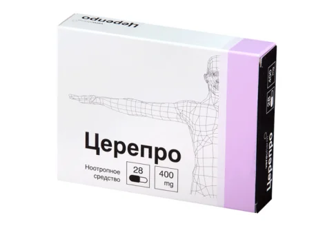 Церепро, капсулы 400мг №28