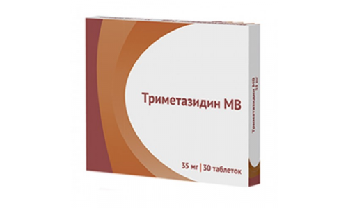 Триметазидин МВ, таблетки ппо пролонг действия 35мг №30