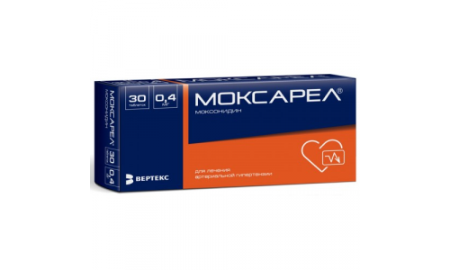Моксарел, таблетки ппо 0,4мг №30