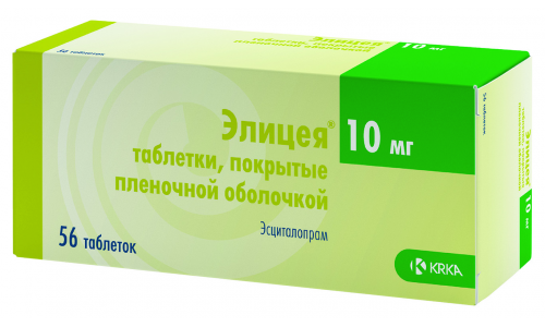 Элицея, таблетки ппо 10мг №56