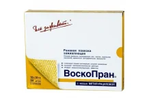 Воскопран повязка 10% 10смX10см №30 с метилурацил мазью