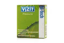 Презервативы Визит Риббэд №3
