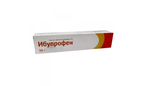 Ибупрофен, гель для наружн примен 5% туб 50г