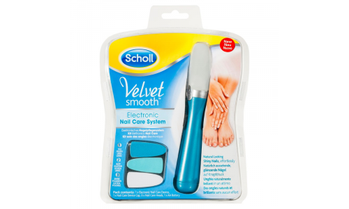 Шолл Velvet Smooth пилка электрич для ногтей голубая
