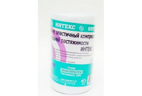Интекс-Лайт бинт эласт СР 3мX10см с застежками