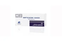 Миртазапин Канон, таблетки ппо 30мг №30