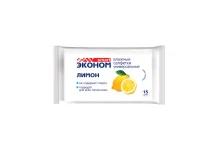 Эконом Смарт салфетки влаж №15 лимон