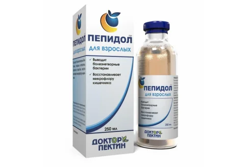 Пепидол ПЭГ, раствор для внутр примен 5% 250мл