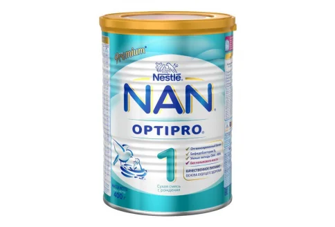 Нан 1 Оптипро смесь молочн сух 400г 0+ мес