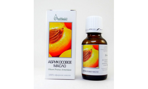 Масло косметич абрикосовое 25мл