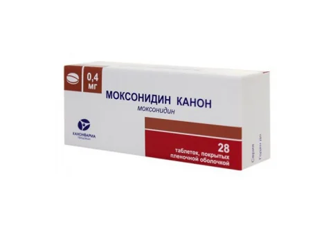 Моксонидин Канон, таблетки ппо 0.4мг №28
