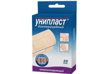 Унипласт пластырь бактерицидный 2,5смX7,2см амортизир