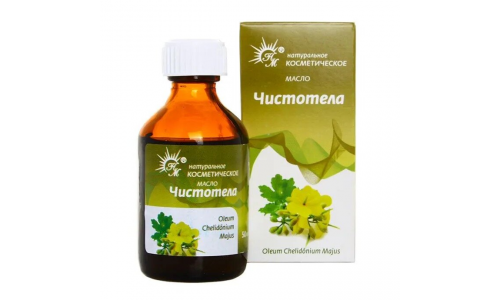 Масло косметич чистотел 50мл