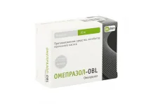 Омепразол OBL, капсулы кишечнораств 20мг №28