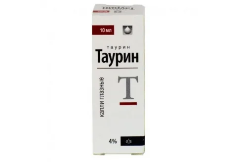 Таурин, капли глазн 4% 10мл