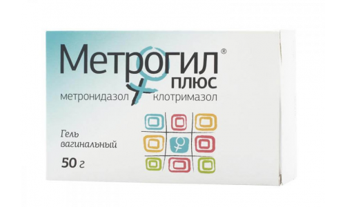 Метрогил Плюс, гель вагинальный 50г + 1 аппликатор