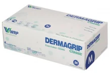 Перчатки смотр латексные DermaGrip Classic р.M пар №50 н/стер н/опудр