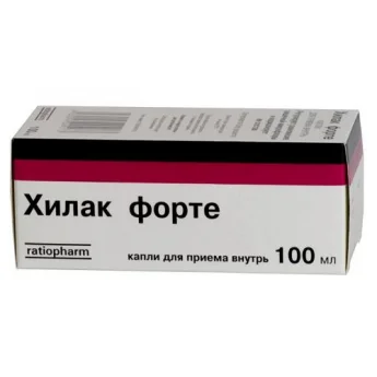 ХИЛАК ФОРТЕ, КАПЛИ ФЛАКОН 100МЛ Купить ХИЛАК ФОРТЕ, КАПЛИ ФЛАКОН 100МЛ