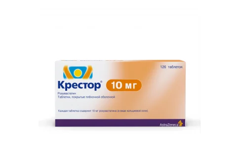 Крестор, таблетки ппо 10мг №126