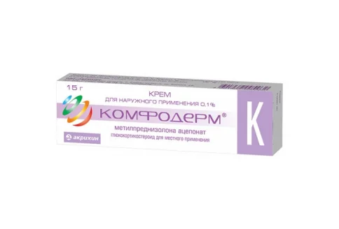 Комфодерм К, крем для наруж примен 0,1% туб 15г