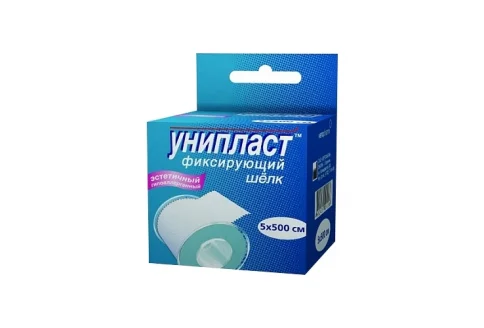 Унипласт пластырь фиксир 5смX500см