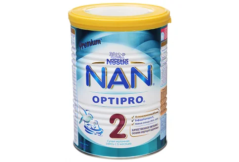Нан 2 Optipro Premium смесь молочн сух 400г 6 мес