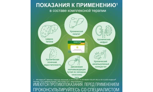 Хофитол, таблетки по №60 фото 4