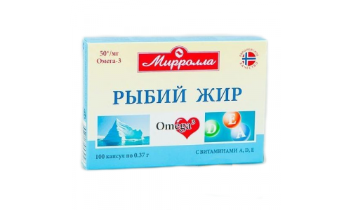 Рыбий Жир, капсулы №100 вит ADE