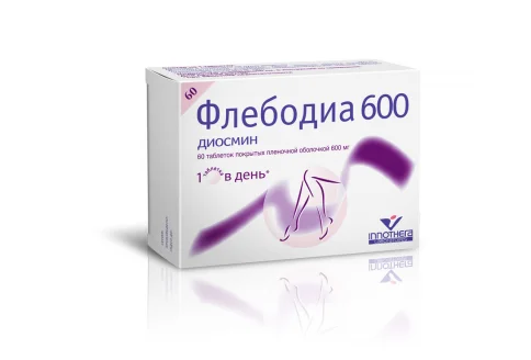 Флебодиа, таблетки 600мг №60