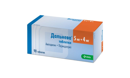 Дальнева, таблетки 5мг+4мг №90