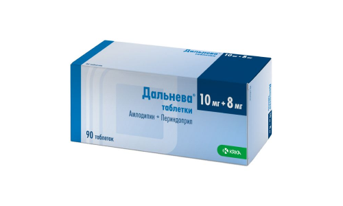 Дальнева, таблетки 10мг+8мг №90