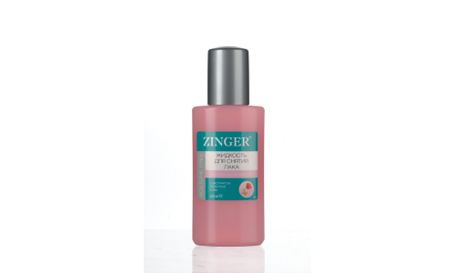 Зингер ж-ть для лака 125мл розовое масло