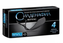 Силденафил Вертекс, таблетки ппо 100мг №4