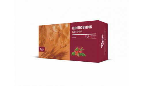 ШИПОВНИКА ПЛОДЫ ПОРОШОК ФИЛЬТР-ПАКЕТЫ 1,5Г №20