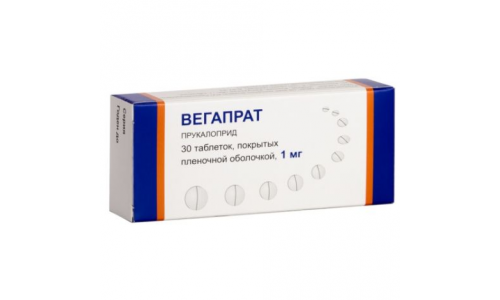 Вегапрат, таблетки 1мг №30