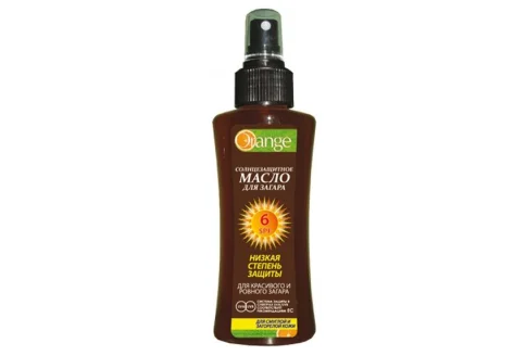 Оранж масло солнцезащит SPF 6 100мл