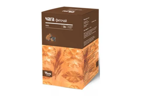 Чага березовый гриб фиточай 50г
