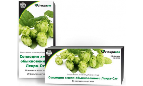 Чайный напиток хмель шишки 1,5г №20