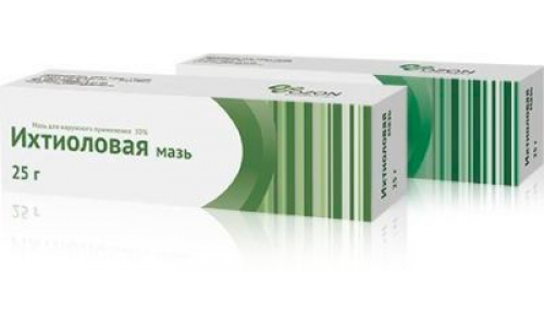 Ихтиоловая, мазь д/наруж примен 10% 25г