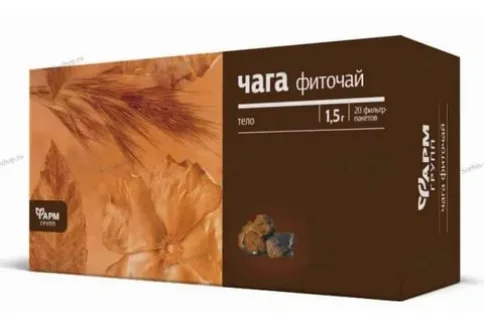 Чага березовый гриб фиточай 1,5г №20
