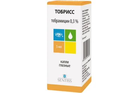Тобрисс, капли глазн 0,3% 5мл
