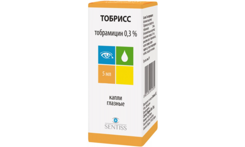 Тобрисс, капли глазн 0,3% 5мл