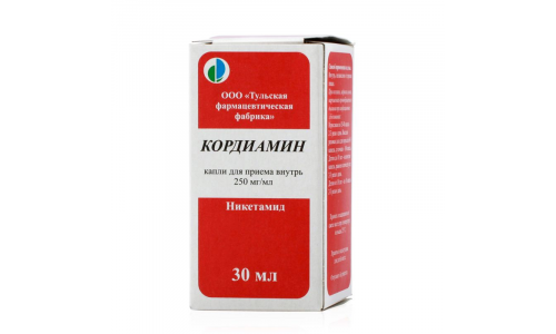 КОРДИАМИН, КАПЛИ 25% 30МЛ