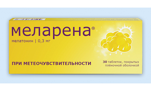 Меларена, таблетки ппо 0,3мг №30