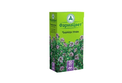 Чабрец трава, фильтр-пакеты 1,5г №20