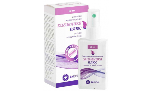 Хигиеника средство педикулицидное 60мл