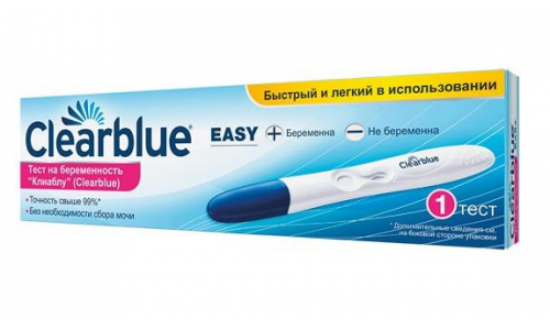 ТЕСТ ДЛЯ ОПРЕДЕЛЕНИЯ БЕРЕМЕННОСТИ КЛИАБЛУ EASY №2