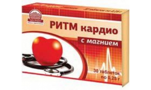 Ритм-Кардио таб 0,25г №30 с магнием