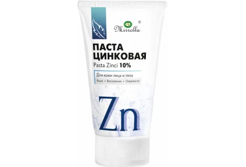 Мирролла Цинковая паста для наруж примен 10% 40г