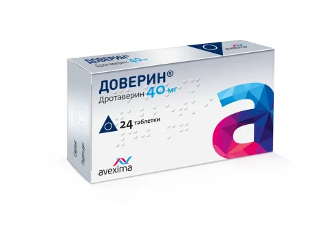 Доверин, таблетки 40мг №24